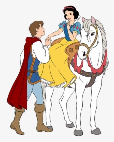 Transparent Baby Prince Clipart - Prince Charming And His White Horse, HD Png Download, Transparent PNG