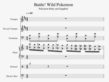 Battle! Solgaleo/Lunala ~ Pokemon Sun & Moon Sheet music for Piano