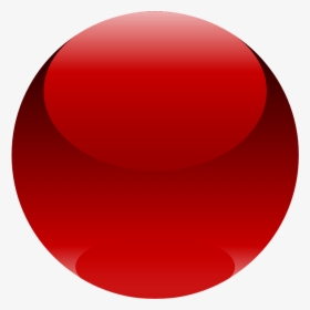 Red Circle Sphere Maroon - Circle, HD Png Download, Transparent PNG