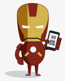 The Avengers Png -avengers Characters Iron Man - Cartoon, Transparent Png, Transparent PNG