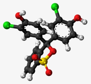 Chlorophenol Red Cyclic 3d Ball - Molecule, HD Png Download, Transparent PNG
