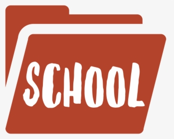 School Folder Rust - Sign, HD Png Download, Transparent PNG