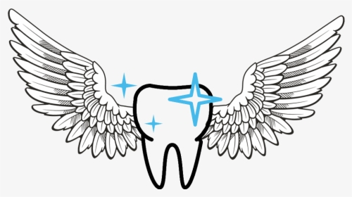 Remember The First Time You Lost A Tooth There Aren - Angel Wings Drawing Png, Transparent Png, Transparent PNG