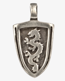 Knight Shield With Dragon - Locket, HD Png Download, Transparent PNG