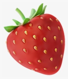 •strawberry Emoji 🍓 - Emoji Strawberry, HD Png Download, Transparent PNG
