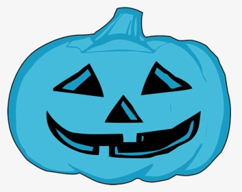 Pumpkin Clip Art Royalty Free Stock Blue Clipart Halloween - Halloween Pumpkin Clipart Black And White, HD Png Download, Transparent PNG