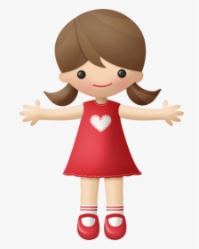 Family Clipart Girl Clipart Cute Clipart Children- - Niña Clipart, HD Png Download, Transparent PNG