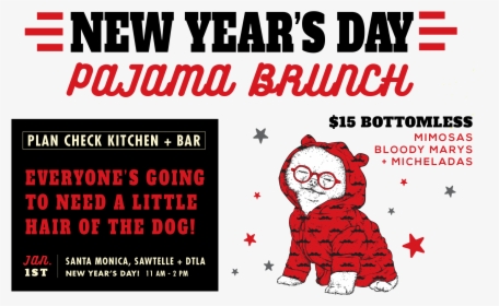 Join Us For Pajama Brunch New Year S Day - Čáslav, HD Png Download, Transparent PNG