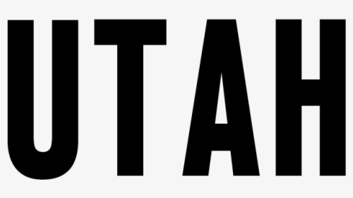 Utah Utes - Utah Utes Font Logo Png, Transparent Png, Transparent PNG