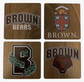 Brown University Walnut Coaster Set   Class - Illustration, HD Png Download, Transparent PNG