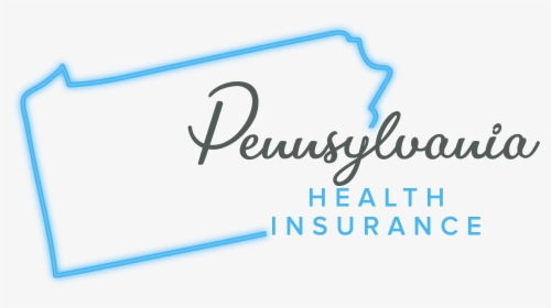 Pennsylvania Health Insurance State Outline V2 - Calligraphy, HD Png Download, Transparent PNG