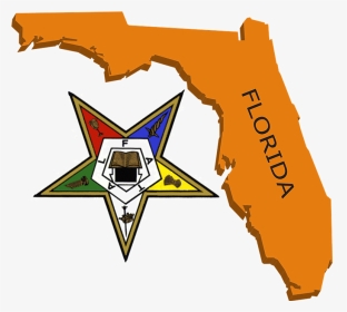 Florida Transparent Page - Order Of The Eastern Star, HD Png Download, Transparent PNG