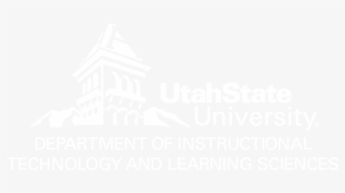 Instructional Technology And Learning Sciences Logo - Utah State University White Logo, HD Png Download, Transparent PNG