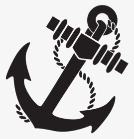 Navy Blue Anchor, HD Png Download, Transparent PNG