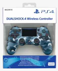 Dualshock 4 Blue Camouflage, HD Png Download, Transparent PNG
