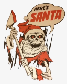 Skeleton Santa, HD Png Download, Transparent PNG