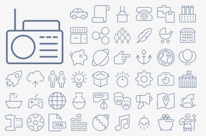 Stroke Icons, HD Png Download, Transparent PNG