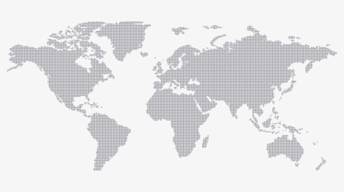 World Map Icon Vector , Png Download - World Map 1 Colour, Transparent Png, Transparent PNG
