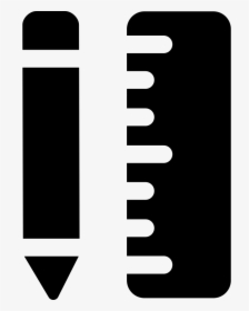 Pencil And In Position - Icon Pencil Vertical Png, Transparent Png, Transparent PNG