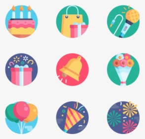 Birthday - Iconos De Cumpleños Png, Transparent Png, Transparent PNG