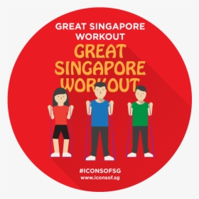 Great Singapore Workout, HD Png Download, Transparent PNG