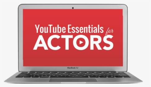 Youtube For Actors - Netbook, HD Png Download, Transparent PNG