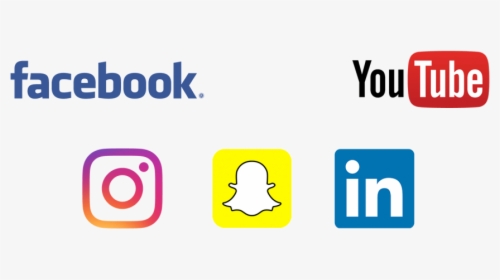 Social Media Channels - Social Media Channel Logos, HD Png Download, Transparent PNG