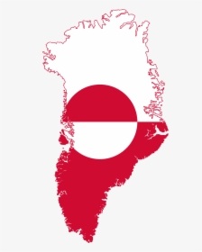 Greenland2 Flag Map - Region Of Aasiaat Greenland, HD Png Download, Transparent PNG