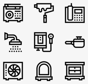 Home Stuff - Gas Station Icon Line, HD Png Download, Transparent PNG