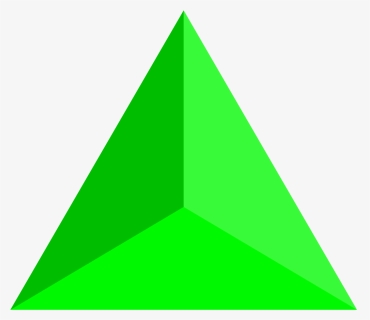 3d Triangle Png Clipart Library Library - Triangle Clipart, Transparent Png, Transparent PNG