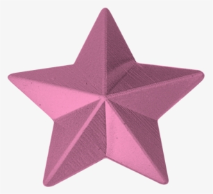 Merit School Re Ward - Black And White 3d Star, HD Png Download, Transparent PNG