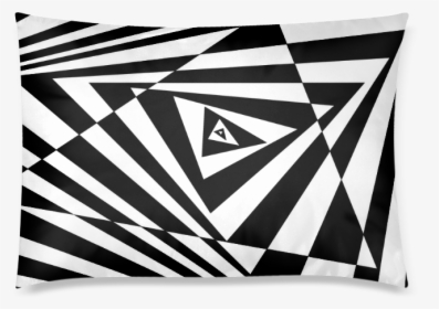 Custom 3d Design Triangle Cool Space Custom Zippered - Monochrome, HD Png Download, Transparent PNG