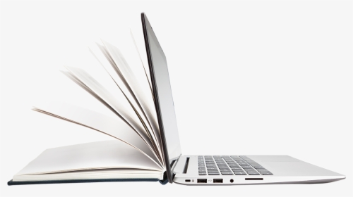 Laptop And Book Png, Transparent Png, Transparent PNG