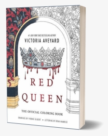Red Queen Official Coloring Book By Victoria Aveyard - Red Queen By Victoria Aveyard, HD Png Download, Transparent PNG