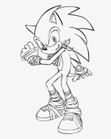 Sonic Boom Sonic The Hedgehog Coloring Pages, HD Png Download, Transparent PNG