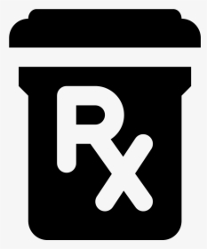 Pill Bottle Icon - Transparent Pill Bottle Icon, HD Png Download, Transparent PNG