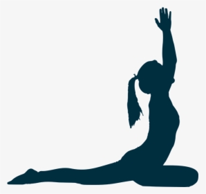Transparent Silhouette Yoga Clipart, HD Png Download, Transparent PNG