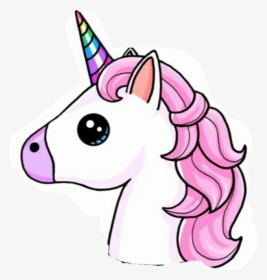 Draw A Cute Unicorn, HD Png Download, Transparent PNG