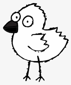 Twitter Bird Tweet Tweet 53 555px - Black And White Bird Clipart, HD Png Download, Transparent PNG