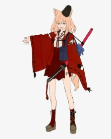 Foxtailunknown - Fate Extra Ccc Foxtail Saber, HD Png Download, Transparent PNG