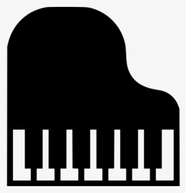 Transparent Piano Icon Png - Piano Outline, Png Download, Transparent PNG