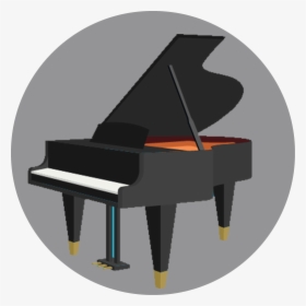 Transparent Piano Icon Png - Piano Icon, Png Download, Transparent PNG