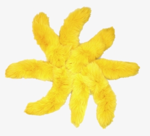 Small Animals Dyed Yellow Fox Tail Taxidermy - Stuffed Toy, HD Png Download, Transparent PNG
