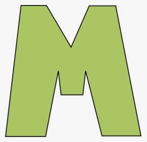 Green Letter M Clip Art - Think Pink, HD Png Download, Transparent PNG