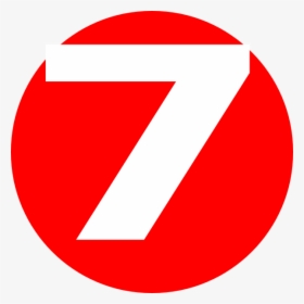 7 In A Red Circle, HD Png Download, Transparent PNG