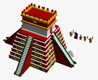 Aztec Pyramid Kukulkan - Lego, HD Png Download, Transparent PNG