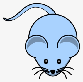 Light Blue Mouse Svg Clip Arts - Light Blue Mouse, HD Png Download, Transparent PNG