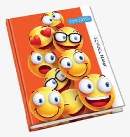 Emoji Yearbook Cover , Png Download - Yearbook Covers, Transparent Png, Transparent PNG