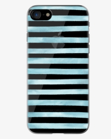 Blue Stripes Clear Case For Iphone 7/8 - Mobile Phone Case, HD Png Download, Transparent PNG