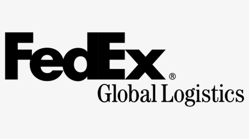 Fedex Global Logistics Logo Black And White - Graphics, HD Png Download, Transparent PNG